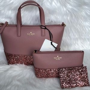 NWT Kate Spade Greta Court Glitter Bundle